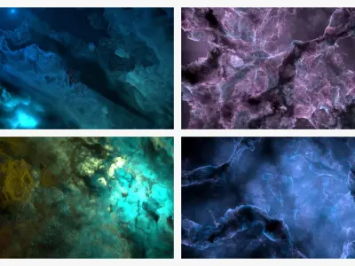  Space Nebulae for Blender Collection 