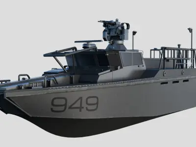  Combat Boat CB90 - Military Patrol Boat 