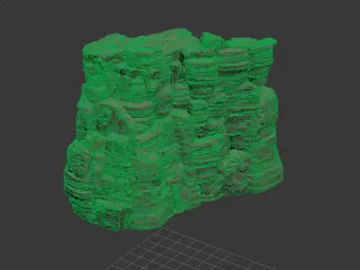Rock Collection formation 3D model
