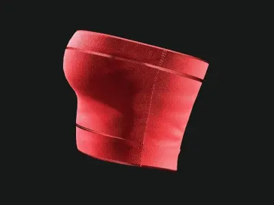 Dancing World - Tube Top-E Low-poly 3D model