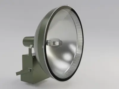 Spotlight high bay light 3D model