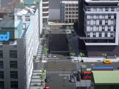 Tw Street 013 3D model