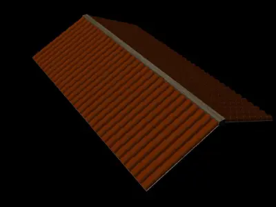 Roof Model Low-poly 3D model