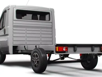 Toyota ProAce Max Chassis SingleCab L2 2026 3D model