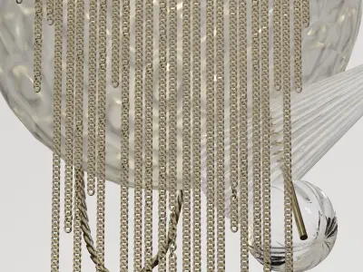 Paradise Chandelier by Lindsey Adelman 3D model