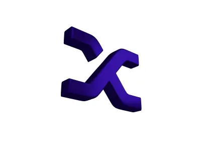 Synthetix Coin v2 004 Low-poly 3D model