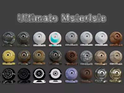 Ultimate Smart Materials for Blender 3D Texture