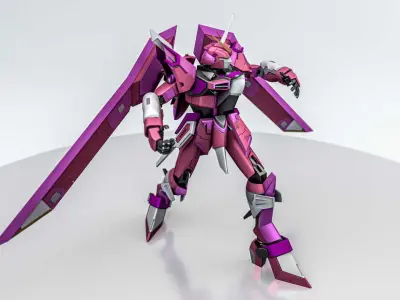 Gundam Wings 03 3D model