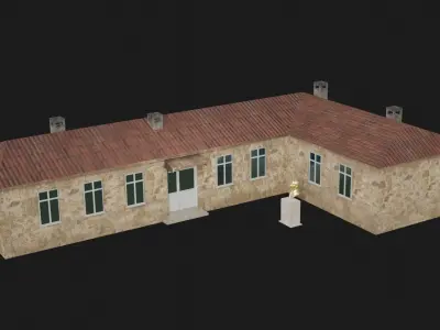 Old Village Elementary School 3D model