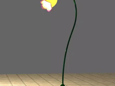 Floor lamp 3D model