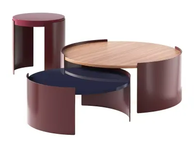 554 Bowy Coffee Table 3D model