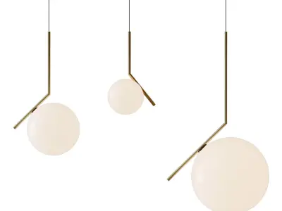 IC Light Suspension 3D model