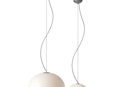 Fluid Pendant Lamp 3D model