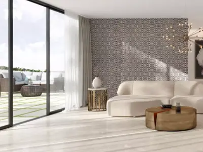 Monochrome Diamond Wall Pattern  Texture