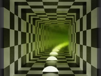 Double Sided Mirror Free 3D model