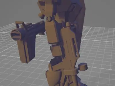 RX-78-2 Gundam  3D print model 3D print model