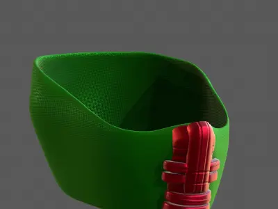 Gas mask helmet 3d model scifi Low-poly  Low-poly 3D model 202