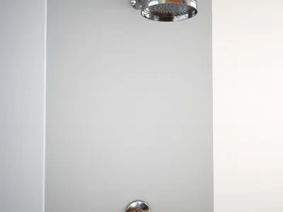 Classic Shower - built in 3D model