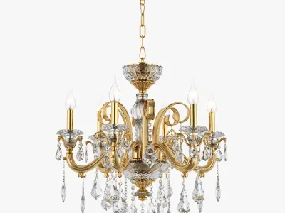 788062 Lusso Osgona Chandelier 3D model