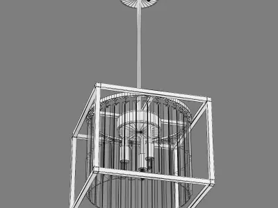713037 Regolo Osgona chandelier 3D model
