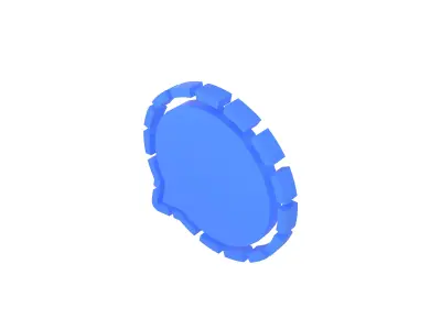 Signal Logo v1 001 Free low-poly 3D model