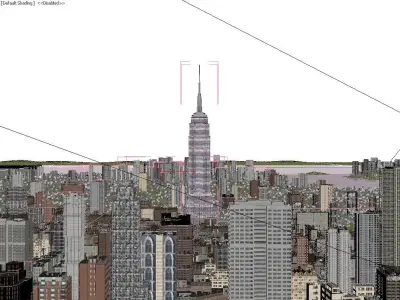 New york city building 3D model