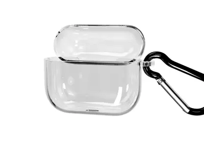 Airpods 3 Case with Hook Carabiner Phone Case 3D model