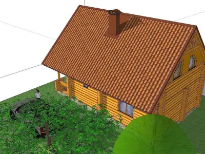 Creative Design-Holiday Cabin-059 3D model