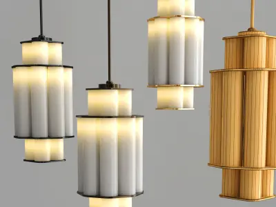 Bauer Chandelier  3D model