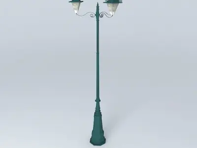 Street light 3D model 9