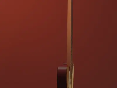 Electro guitar Fender Telecaster 3D model 3D model