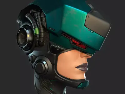 Helmet 03 01 3D model