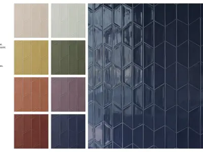 Trapezoid Tile in Hex Layout Texture