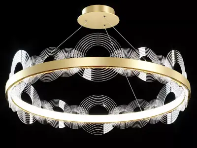 Lampatron VETORA chandelier 3D model