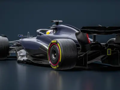  Grey Cat GC21 F1 2025 Formula 1 Race Car 