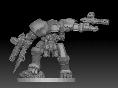 Exo Striker 1 3D print model