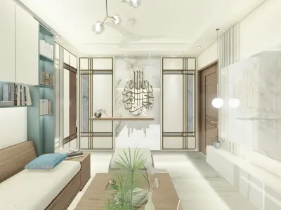 FORMAL LIVING ROOM 3D model