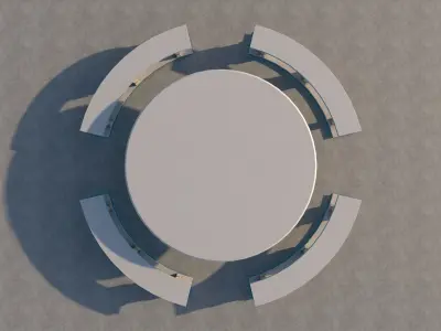 Sci Fi Table 3D model