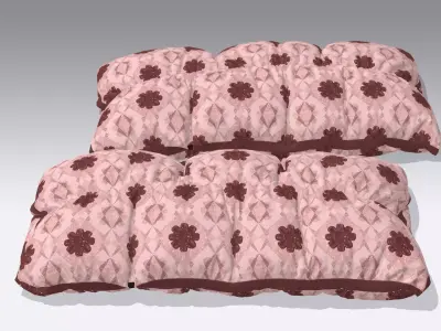 Pillow Low-poly 3D model