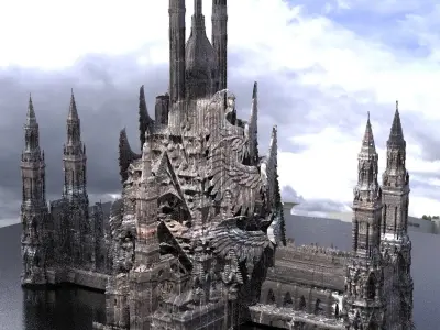 Lycan Tower Chamber city 1 3D model