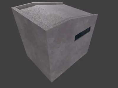 work shop Low-poly 3D model by rednos