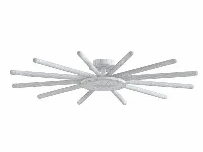 THE332 starburst ceiling light 3D model