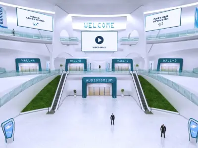  Futuristic E-Congress Lobby - 6 