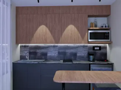 Kitchen Free 3D model get