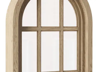 Arch Windows V2 Low-poly 3D model