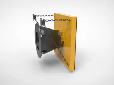 Fender ship model 1 3D model