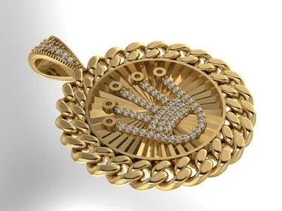 Fashion Pendant 3D print model