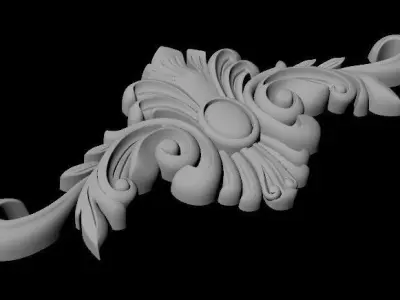 dekor decorative ornament 3D model purchase