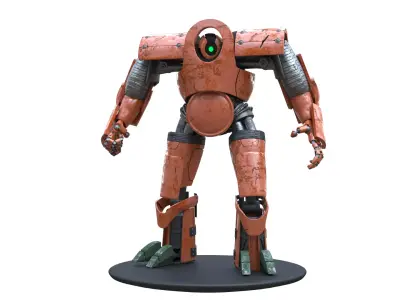 Robot Sci-Fi  3D model
