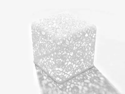 Crochet Table Small 3D model